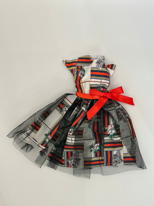 Artistic Asymmetrical Flower Dress Fashion Pack