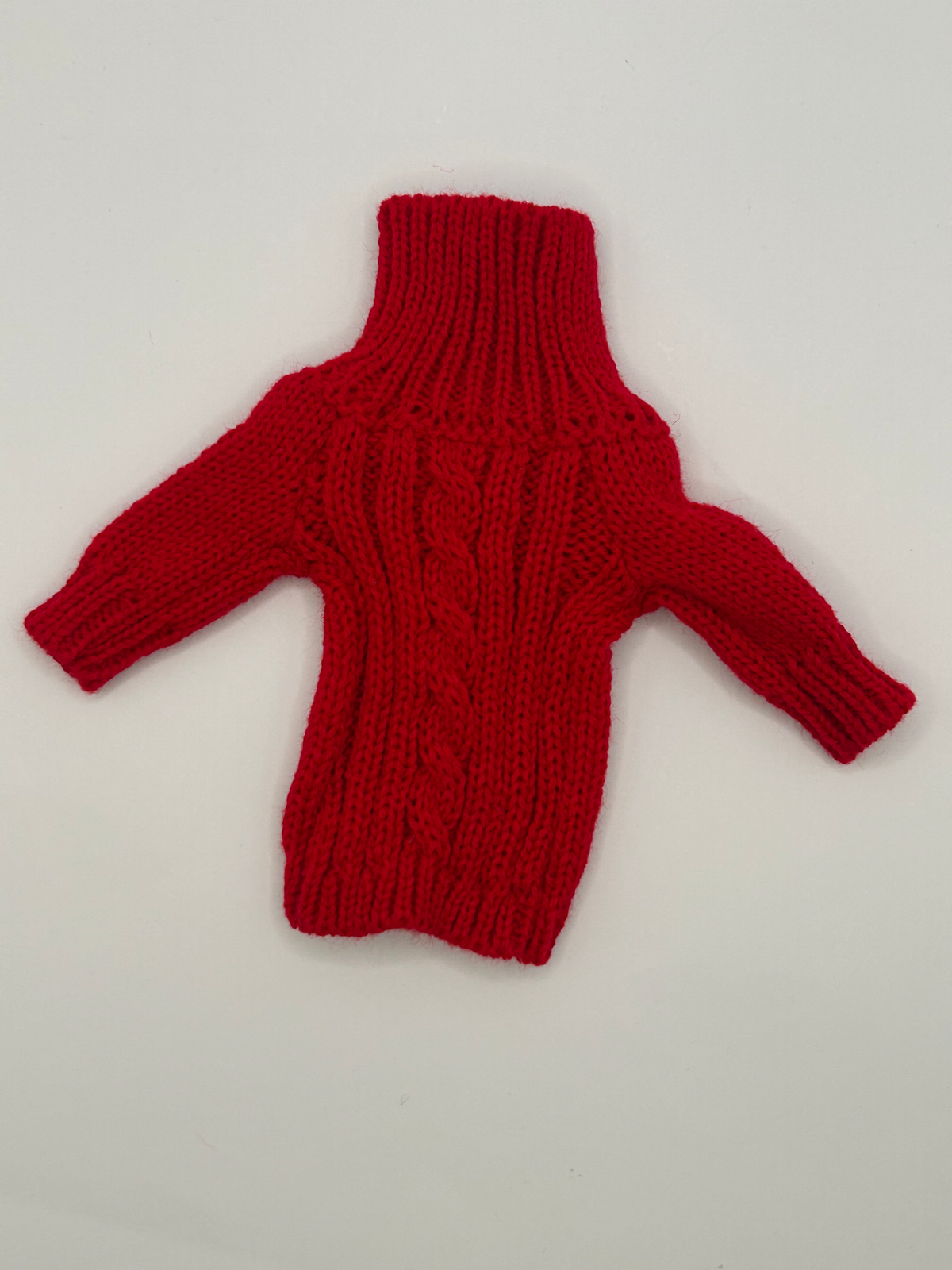 Red Sweater Dress Fashion Pack